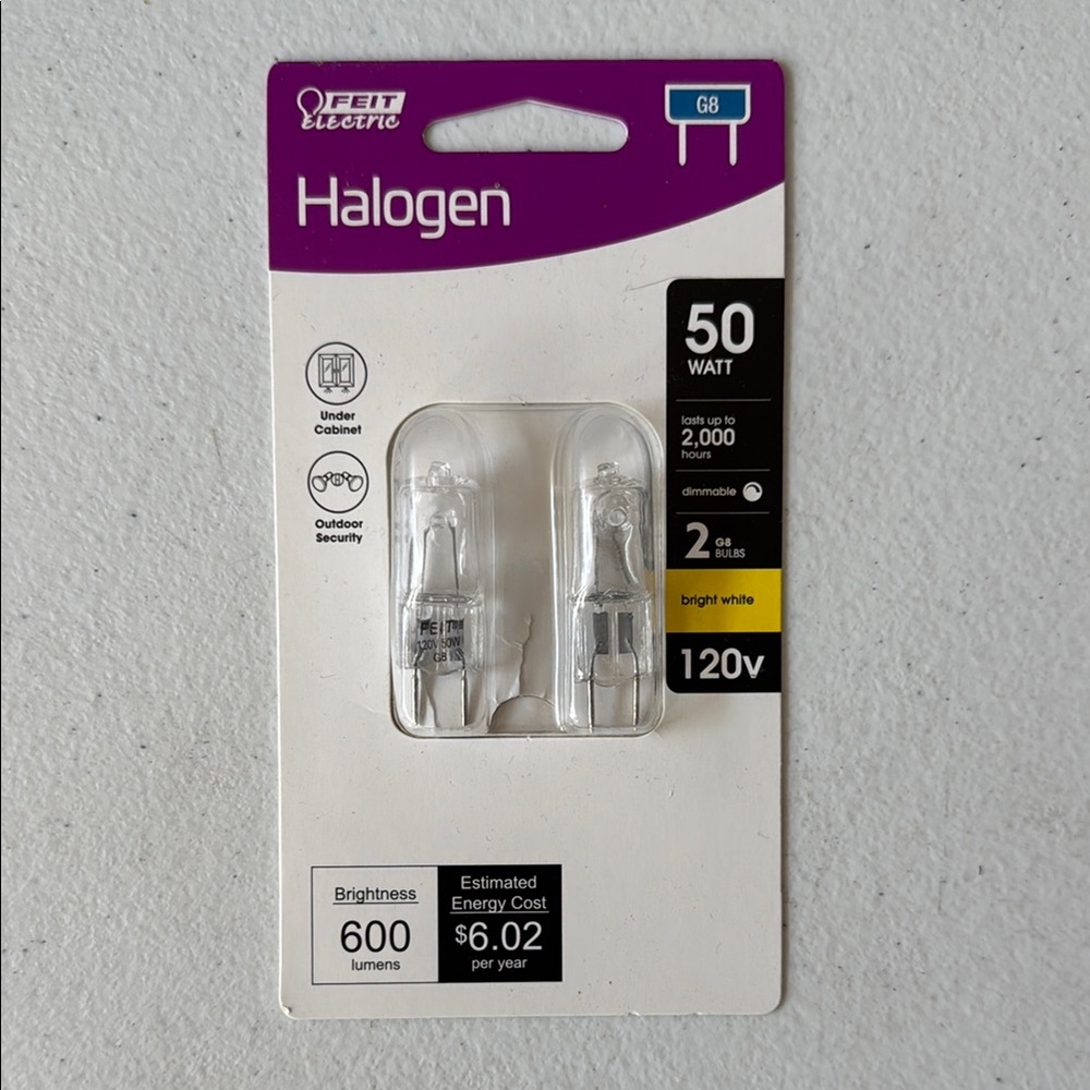 Feit Electric Halogen Bulbs 50W
